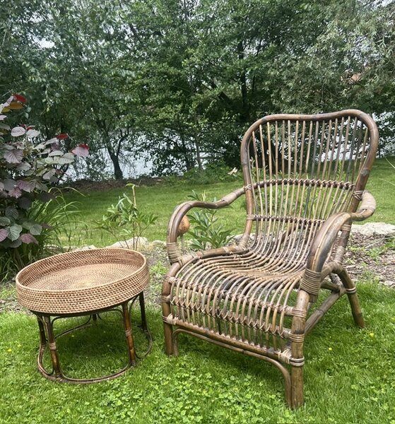 Hitra Ratanové křeslo BANDUNG ANTIK
