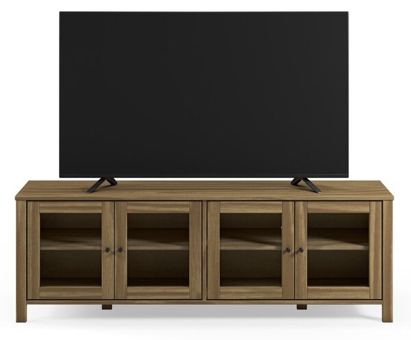 TV stolek z borovicového dřeva v přírodní barvě 150x50x40 cm Alessandra – Marckeric