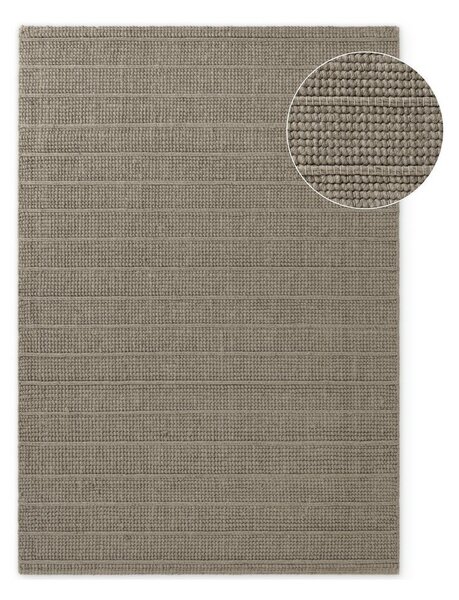 Šedý ručně tkaný vlněný koberec 120x170 cm Camden Parker – Ted Baker