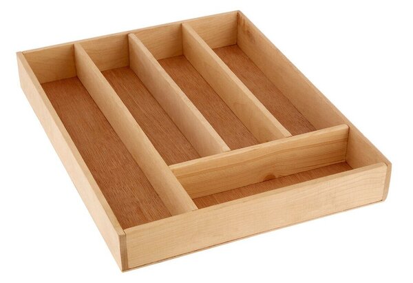 Dřevěný příborník do zásuvky v přírodní barvě 30 x 38 cm – Premier Housewares