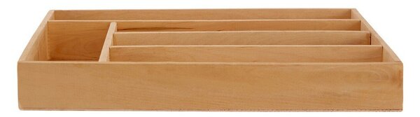 Dřevěný příborník do zásuvky v přírodní barvě 30 x 38 cm – Premier Housewares