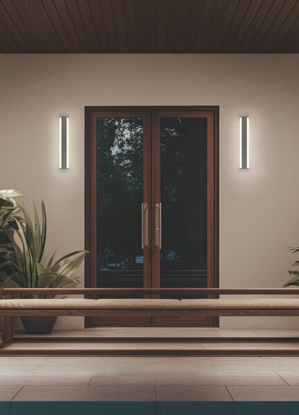 Trio T246360242 LED venkovní nástěnné svítidlo DAWSON | 8W integrovaný LED zdroj | 900lm | 2300+3000+4000K