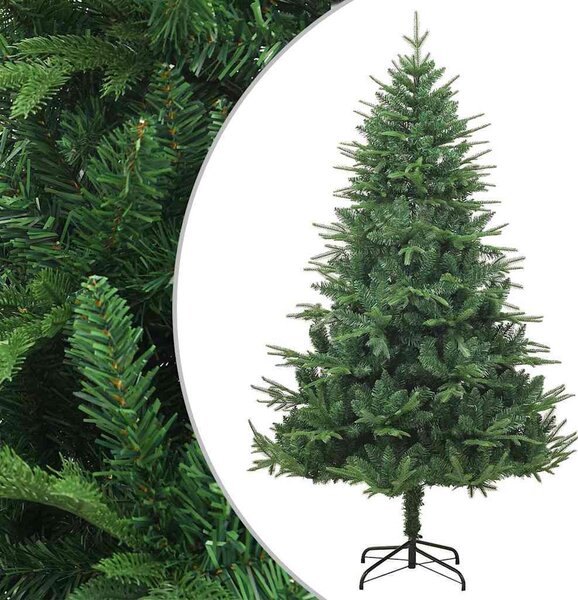 VidaXL Umělý vánoční stromek zelený PVC a PE [328489] Velikost: 120 x 70 cm