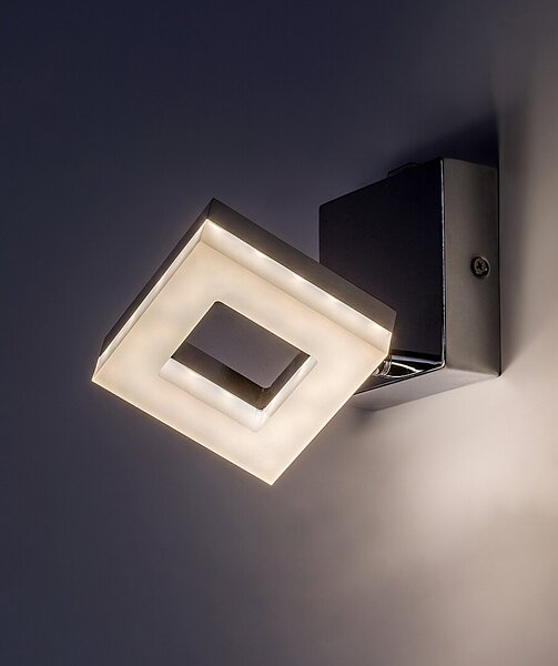 Rabalux Blas nástěnné svítidlo 1x5 W bílá-chrom 75018