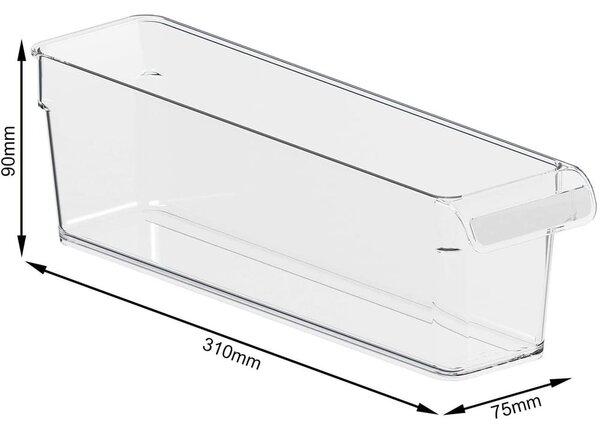 Plastový organizer do lednice 1,6 l Loft - Rotho