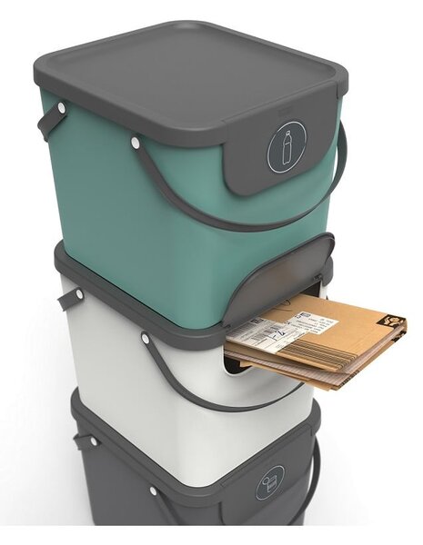 Odpadkový koš na tříděný odpad z recyklovaného plastu 40 l Albula - Rotho