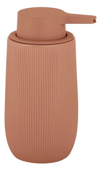 Hnědý plastový dávkovač mýdla 400 ml Fablo – Wenko