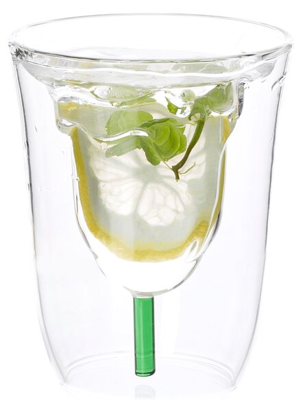 KONDELA Termo sklenice na víno a drinky, 2 ks, 180 ml, HOTCOLDER TYP 27
