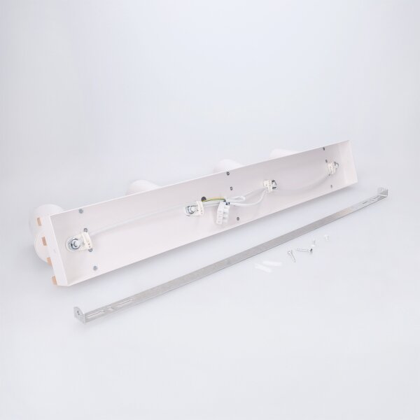 Brilagi - Bodové svítidlo SELE WOOD ACOUSTIC 4xGU10/30W/230V bílá/dřevo