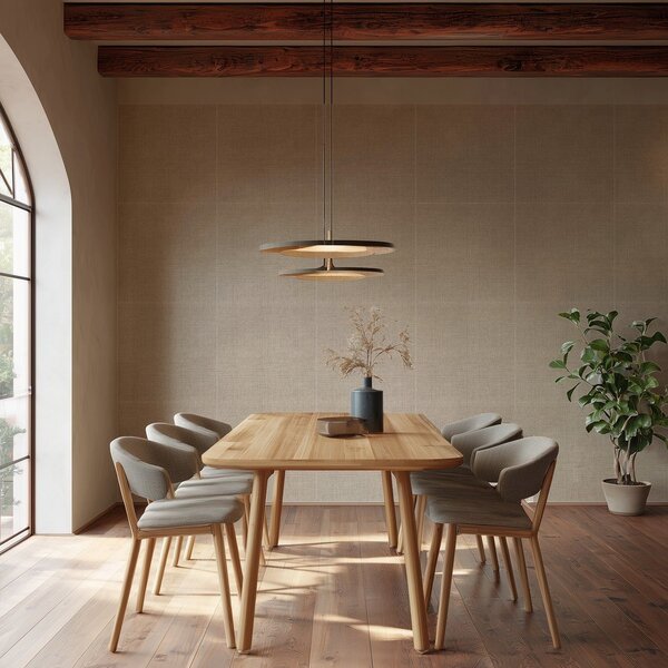 Látkové akustické panely v sadě 2 ks 60x60 cm Light Linen – Styler