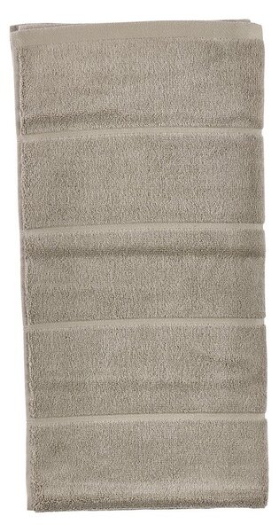 Taupe froté bavlněný ručník 50x100 cm Sauna – Zone