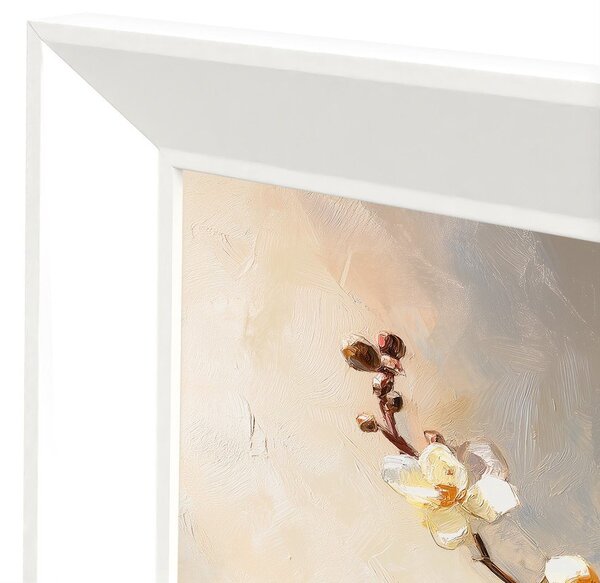 Tištěný obraz s rámem 56x75 cm White Orchid – Styler