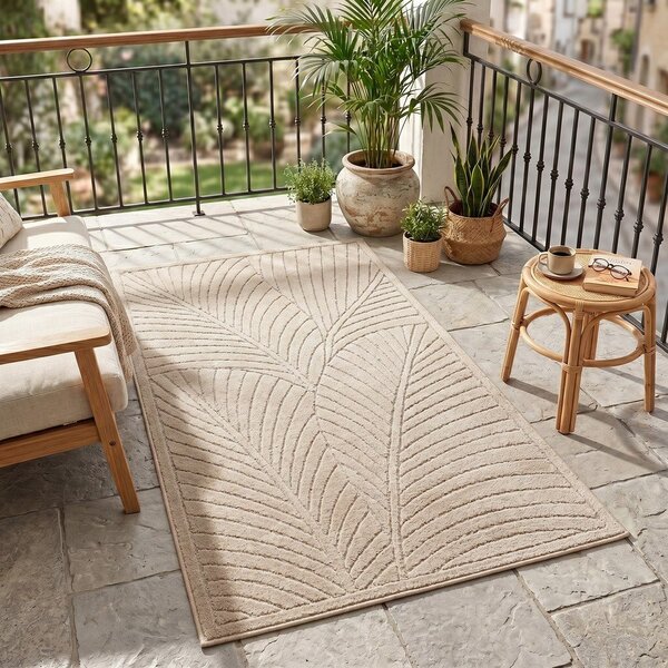 Béžový vnitřní a venkovní běhoun 80x250 cm Nova 1203 – Ayyildiz Carpets