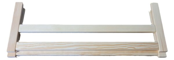 ATMOWOOD Dřevěná zábrana do postele 60 cm