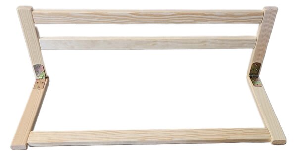 ATMOWOOD Dřevěná zábrana do postele 60 cm
