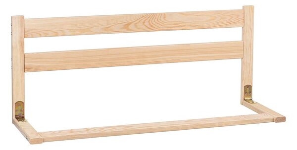 ATMOWOOD Dřevěná zábrana do postele 127 cm