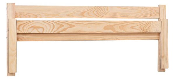 ATMOWOOD Dřevěná zábrana do postele 127 cm