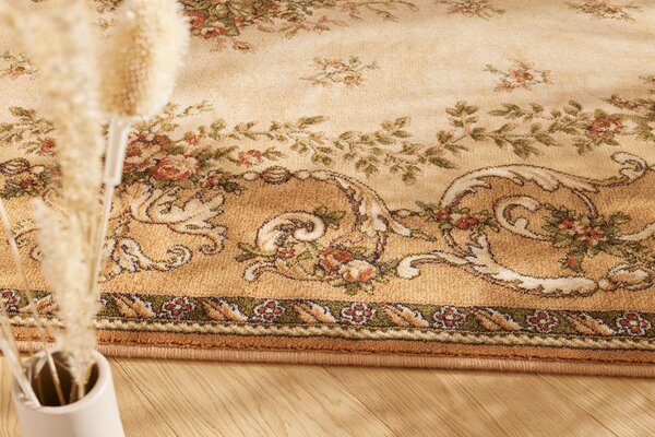 Agnella vlněný koberec Isfahan Dafne sahara Rozměr: 80x120 cm