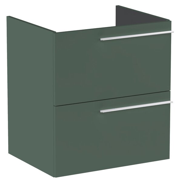 Roca Ella skříňka 58.5x44.6x63.5 cm pod umyvadlo závěsná zelená A857769534