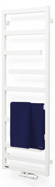 Oltens Flamma koupelnový radiátor designově 139x50 cm bílá 55016000