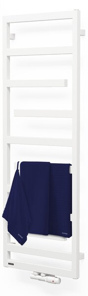 Oltens Flamma koupelnový radiátor designově 139x50 cm bílá 55016000