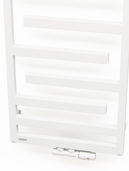 Oltens Flamma koupelnový radiátor designově 139x50 cm bílá 55016000