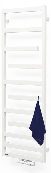 Oltens Flamma koupelnový radiátor designově 139x50 cm bílá 55016000