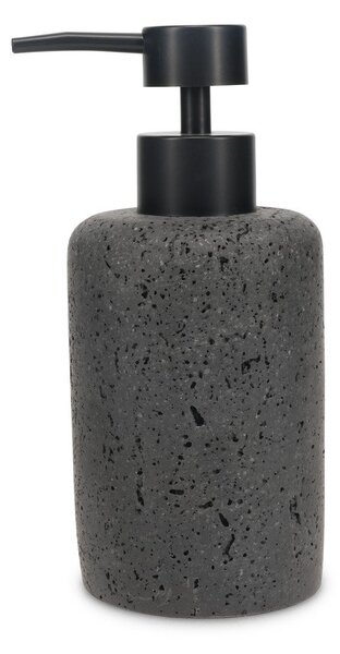 Tmavě šedý dávkovač mýdla z polyresinu 250 ml Suds – S|P Collection