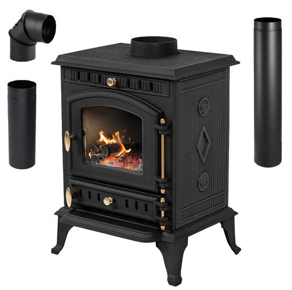 THUNDER® | MITRA | voln stojící kamna | litinová kamna | dřevo | 7 kW