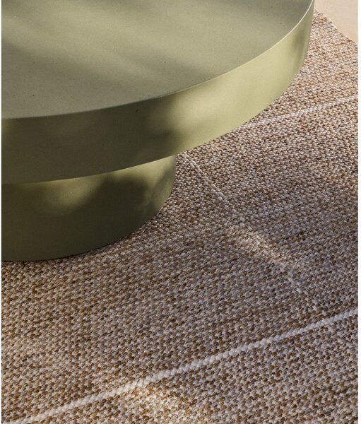 Betonový kulatý zahradní konferenční stolek ø 66 cm Aiguablava – Kave Home