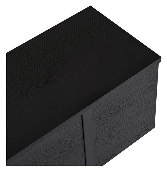 Černý TV stolek 180x50x30 cm Onera – Kalune Design