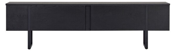 Černý TV stolek 180x50x30 cm Onera – Kalune Design