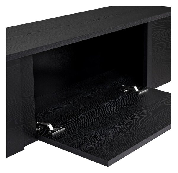 Černý TV stolek 180x50x30 cm Onera – Kalune Design