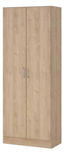 Šatní skříň v dekoru dubu v přírodní barvě 70x181x36 cm Focus – Tvilum