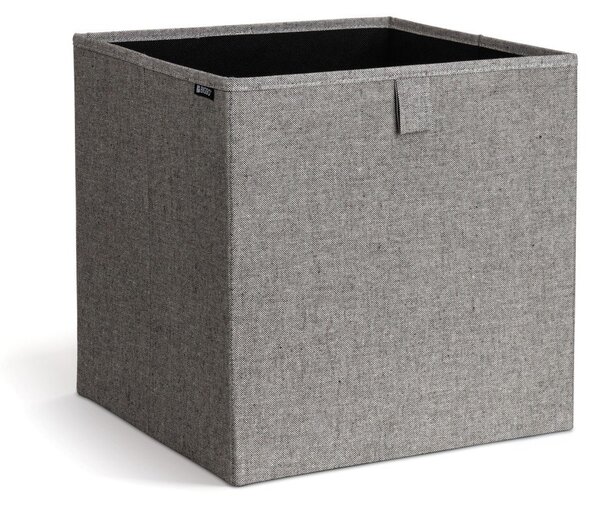 Šedý látkový úložný box 32x31,5x31,5 cm Soft Storage Cube – Bigso
