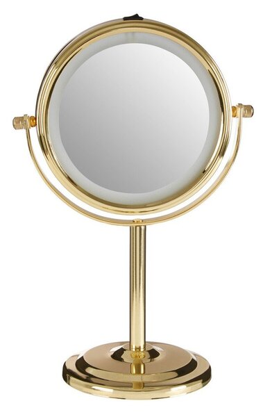 Kosmetické zrcadlo s osvětlením/zvětšovací (zvětšení 2x) ø 15 cm Cassini – Premier Housewares