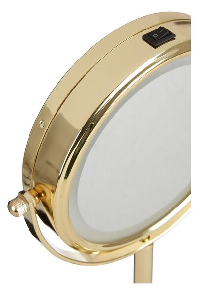 Kosmetické zrcadlo s osvětlením/zvětšovací (zvětšení 2x) ø 15 cm Cassini – Premier Housewares