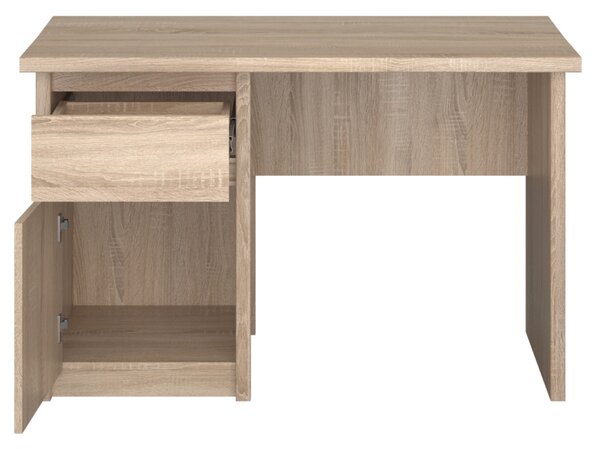 KONDELA PC stůl 1D1S / 120, dub sonoma, NORTY TYP 12