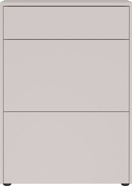 Krémová matná skříňka 70x99x34 cm Binetto – Germania