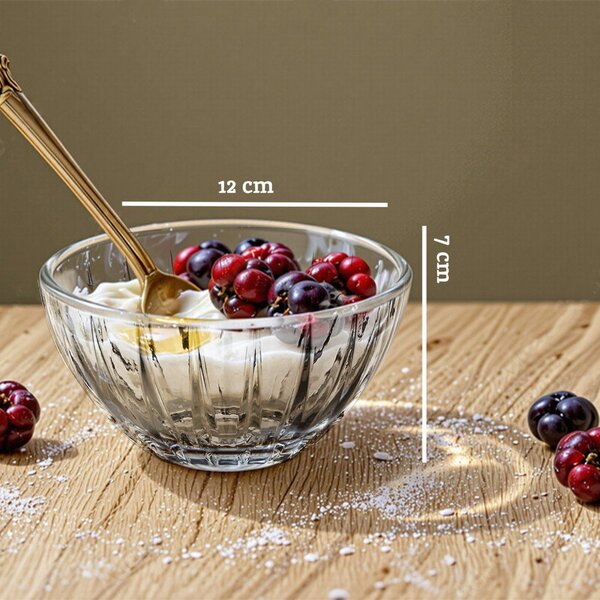 Skleněné misky v sadě 4 ks na zmrzlinu Beaufort – Premier Housewares