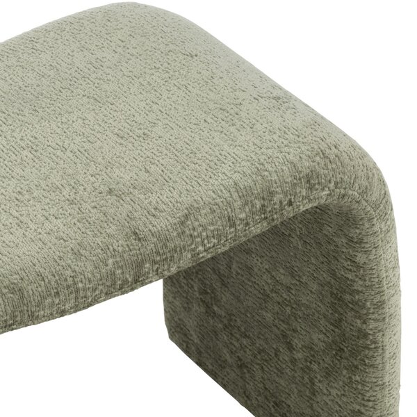 Zelená čalouněná stolička J-line Naute 46 cm