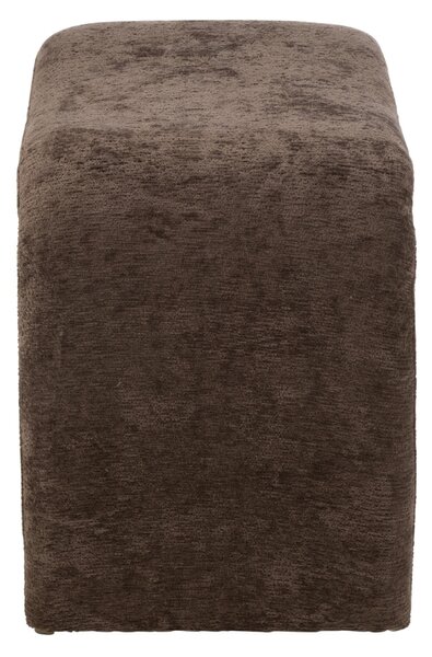 Hnědá čalouněná stolička J-line Naute 46 cm