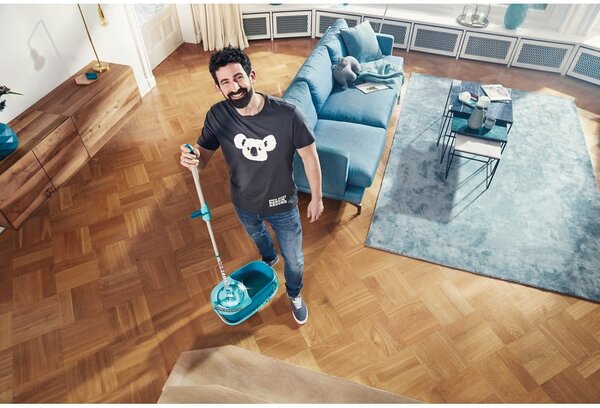 Set kyblíku a mopu na podlahu LEIFHEIT Twist Disc Mop Ergo