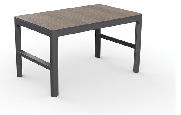 Zahradní konferenční stolek v dekoru ořechu 71,5x116 cm Lyon – Keter