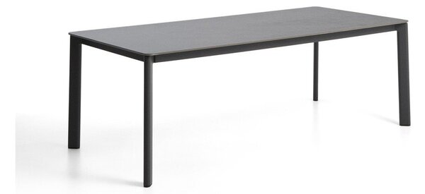 Zahradní jídelní stůl s deskou z kamene 100x220 cm Anafi – Kave Home
