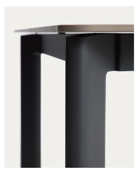 Zahradní jídelní stůl s deskou z kamene 100x220 cm Anafi – Kave Home