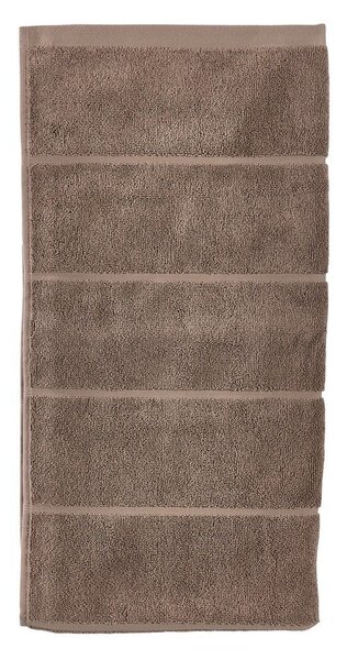 Světle hnědý froté bavlněný ručník 50x100 cm Sauna – Zone