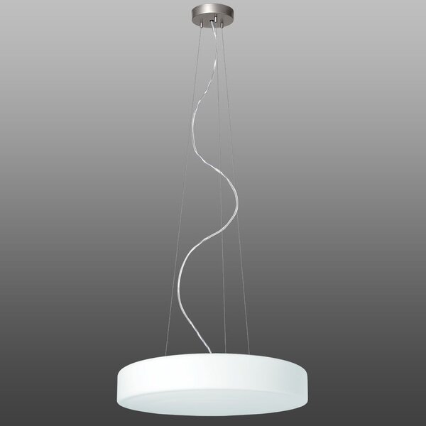 Lucis ZL3.K3.Z415 Zero, kruhové závěsné svítidlo z foukaného skla LED 19,7W 3000K, prům. 41,5cm