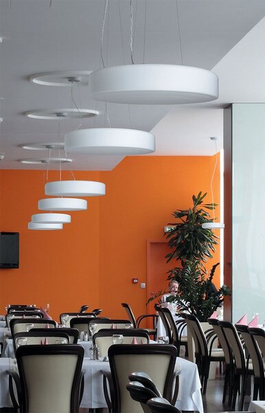 Lucis ZL3.K3.Z415 Zero, kruhové závěsné svítidlo z foukaného skla LED 19,7W 3000K, prům. 41,5cm