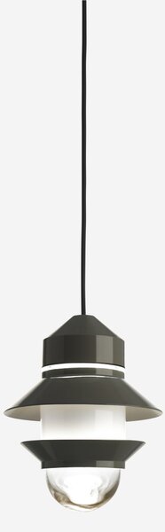 Marset A654-002 Santorini, šedé závěsné svítidlo, 1x8W E27, výška 25,8m, IP67